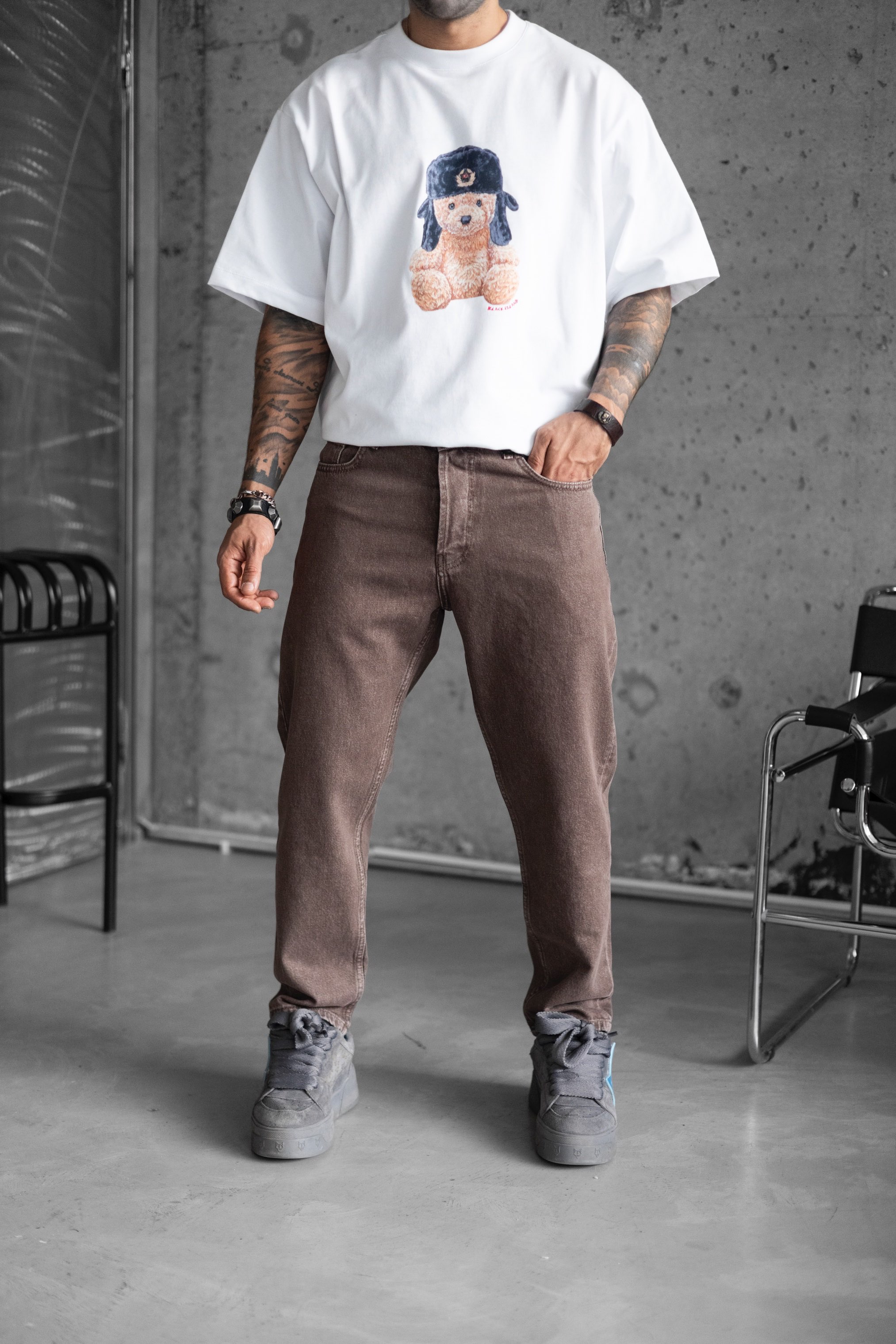 Studio Sneaker - Black Vintage White