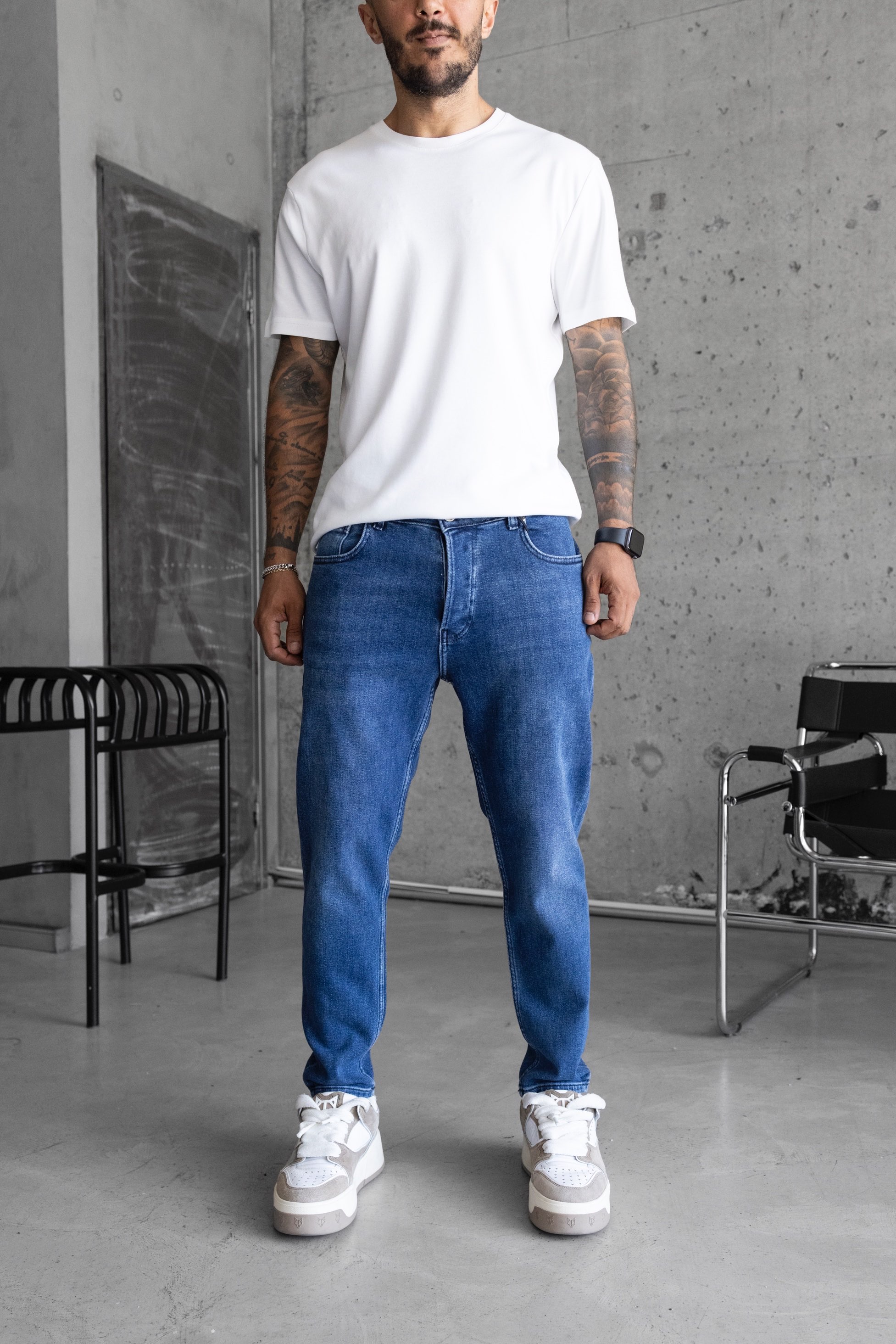 Studio Sneaker - Black Vintage White