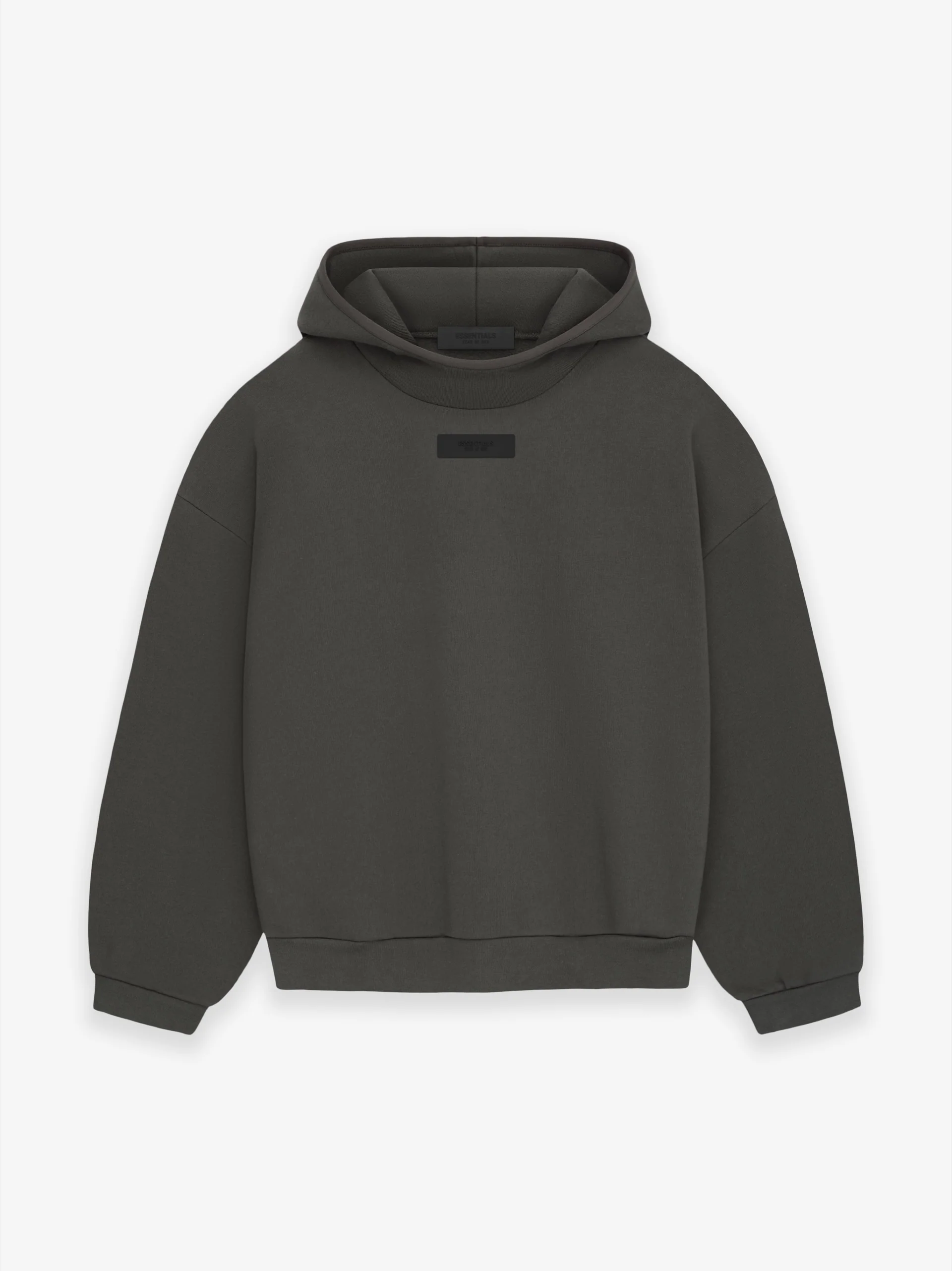 ESSENTIALS HOODIE color BROWN